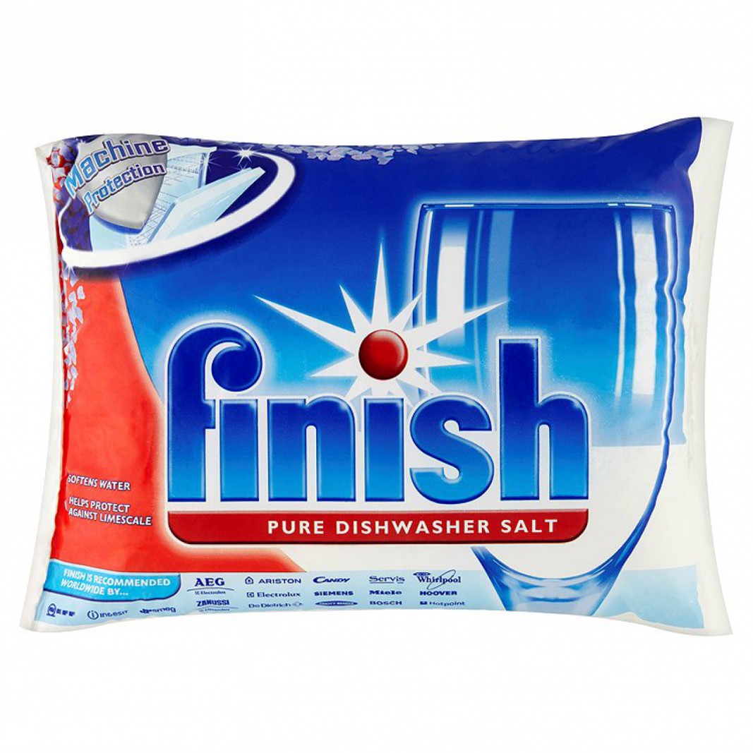 Finish Dishwasher Salt | Improves performance | Water Softens Salt | 4.4  Lb