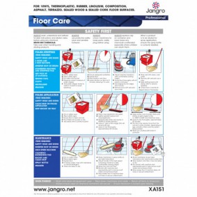 Floor Care Wall Chart